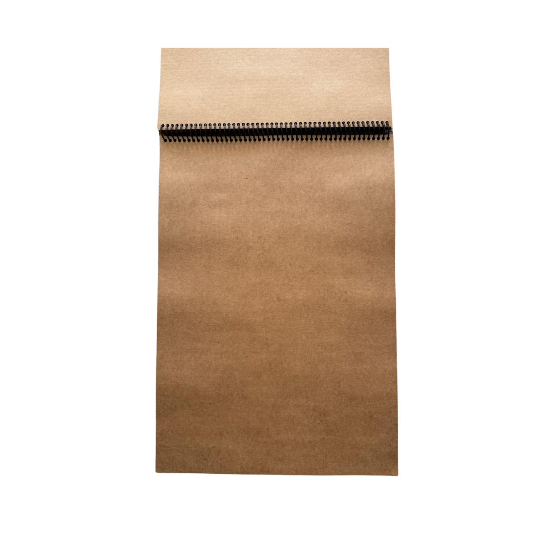 Croquera Papel Kraft / 60 hojas / 90gr / A3 / 29,7 x42 cm