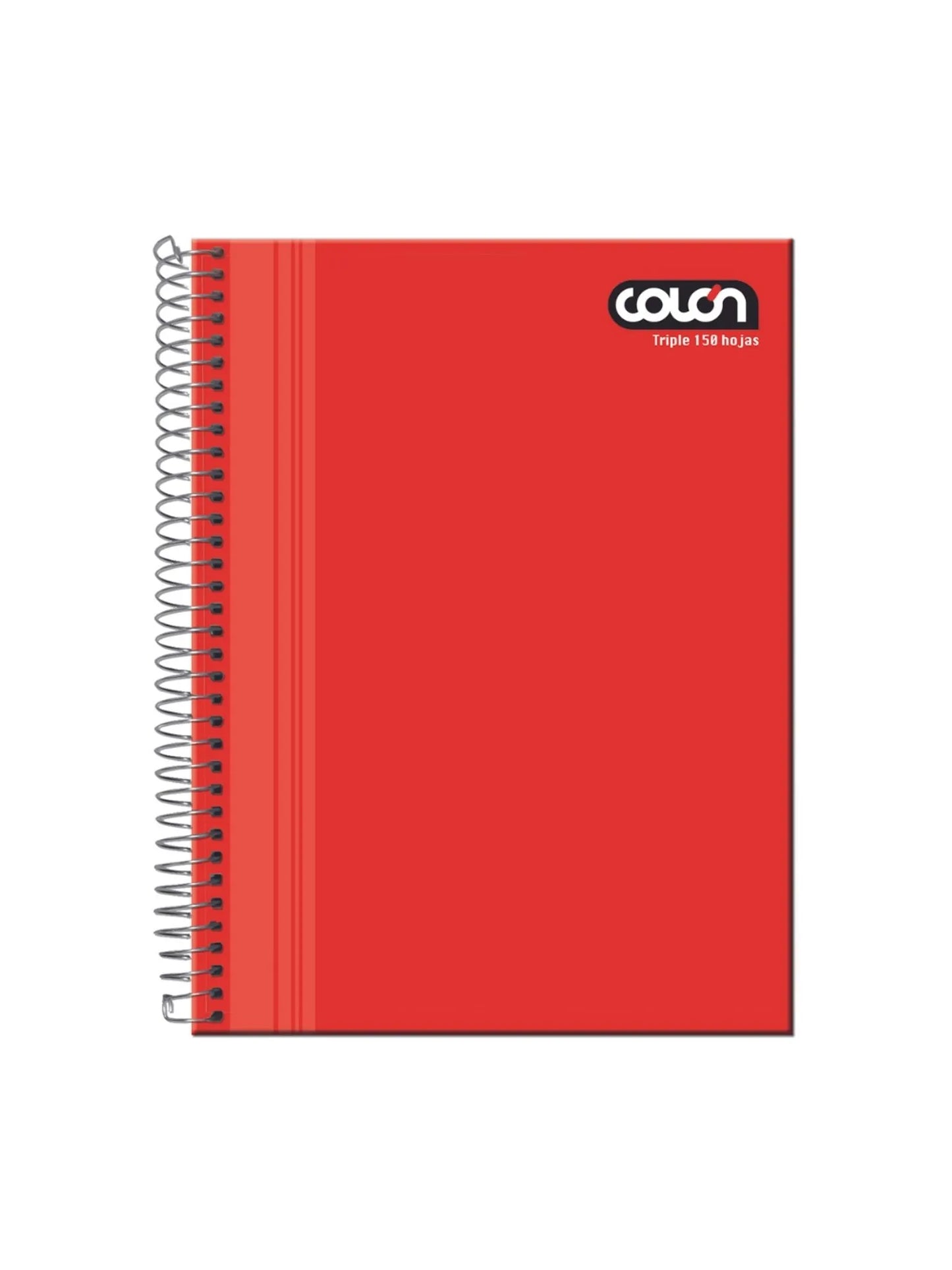 Cuaderno Triple Liso Matematico 7mm 150 Hjs. Colon