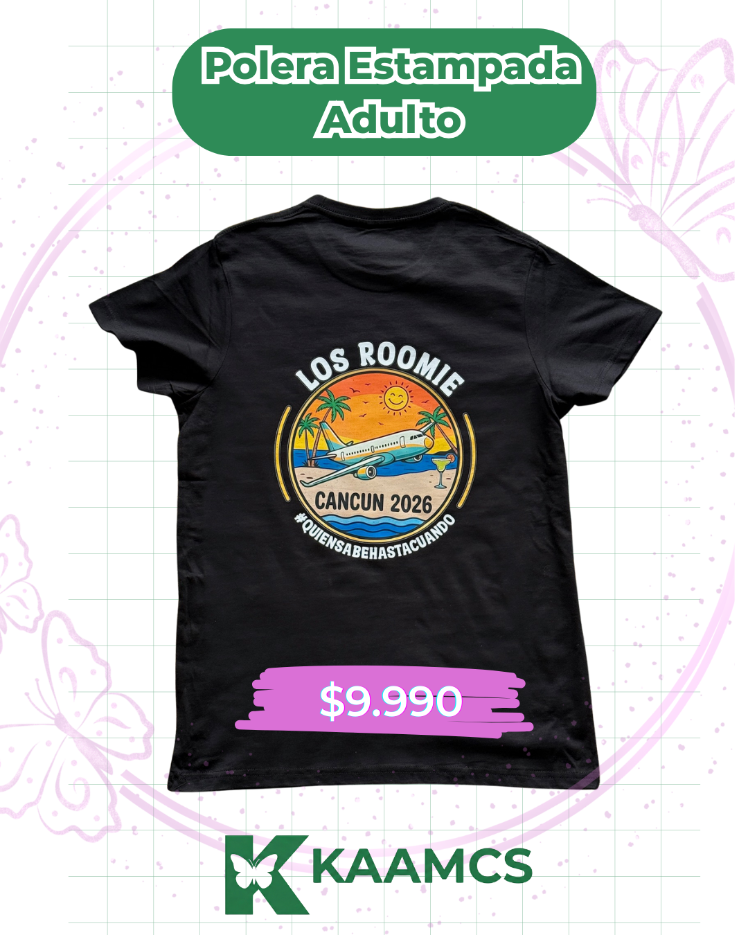 Polera Adulto Estampado