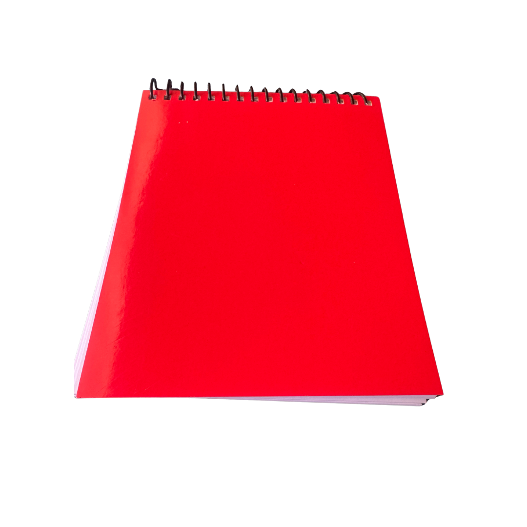 Croqueras Papel Bond Tapas Colores  / 80 Hojas /80 gr / 14 x17 cm