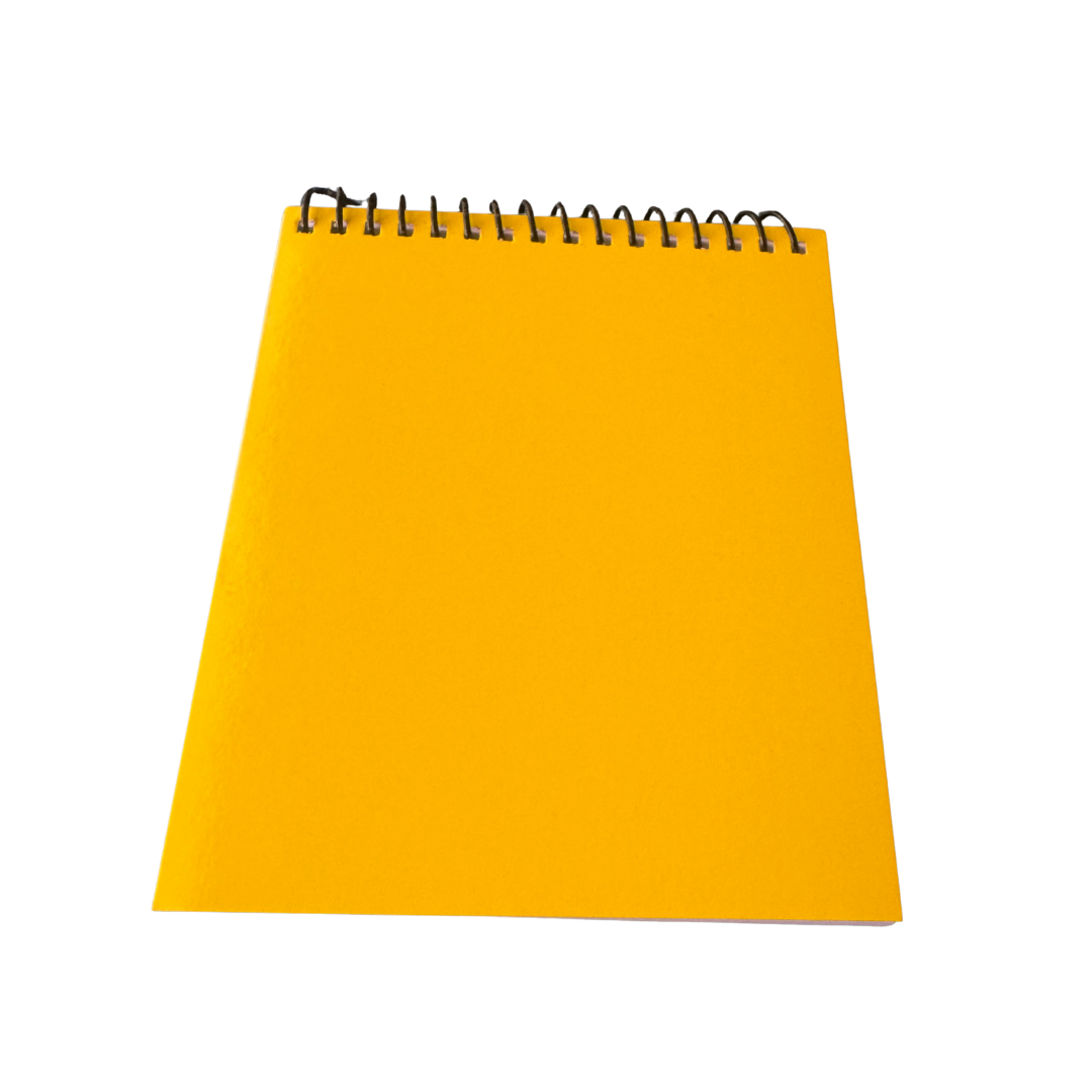 Croqueras Papel Bond Tapas Colores  / 80 Hojas /80 gr / 14 x17 cm