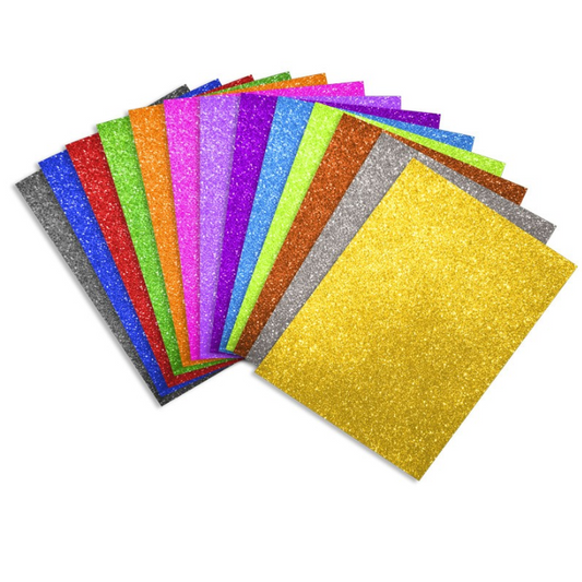 Pliego Goma Eva Glitter / 40 x 60 cm